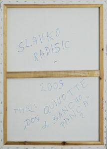slavko-radisic-don-quijotte-und-sancho-panca-II-nr129-rueckseite