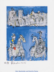 slavko-radisic-kunstdruck-don-quichotte-und-sancho-pansa-nr178