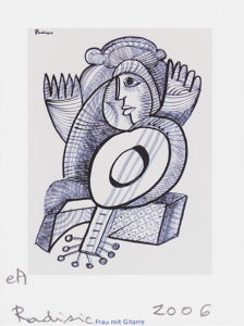 slavko-radisic-kunstdruck-frau-mit-gitarre-nr177