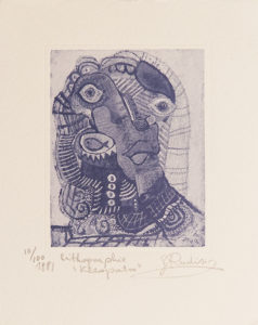slavko-radisic-lithografie-kleopatra-nr188